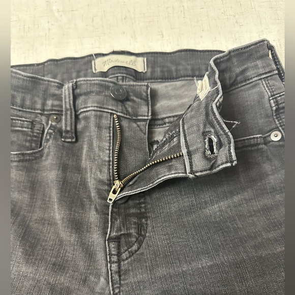 Madewell Gray Skinny Pants - Picture 7 of 10